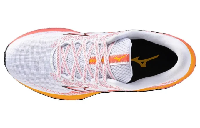 Mizuno Wave Rider 27 “White Orange”